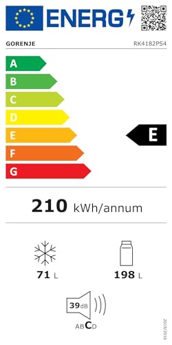 BLASTIVO™ | Réfrigérateur Congélateur 269L — CrispZone, LED, Argent
