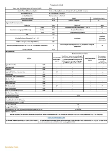 BLASTIVO™ | Réfrigérateur Congélateur Bas 291L — MinFrost, Dégivrage Auto, Argenté