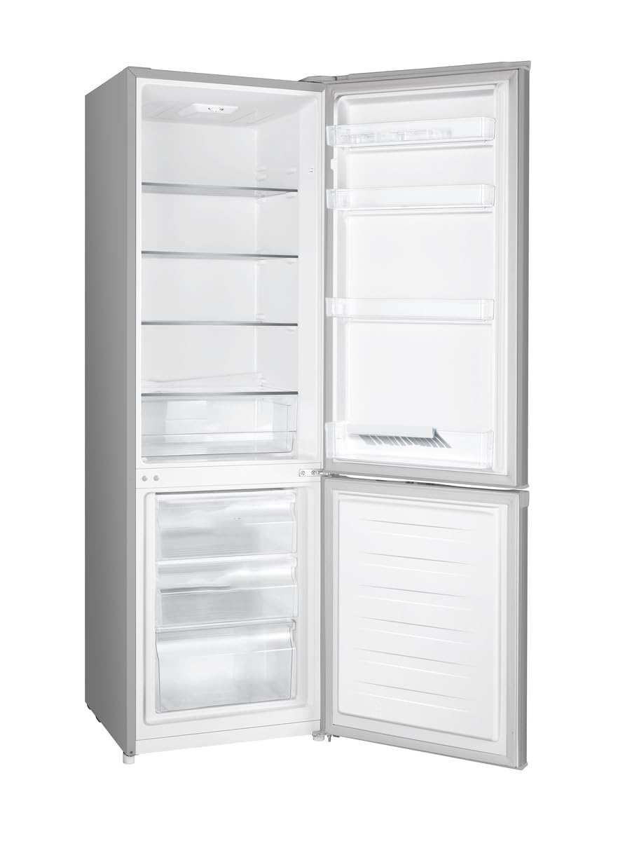 BLASTIVO™ | Réfrigérateur Congélateur 269L — CrispZone, LED, Argent