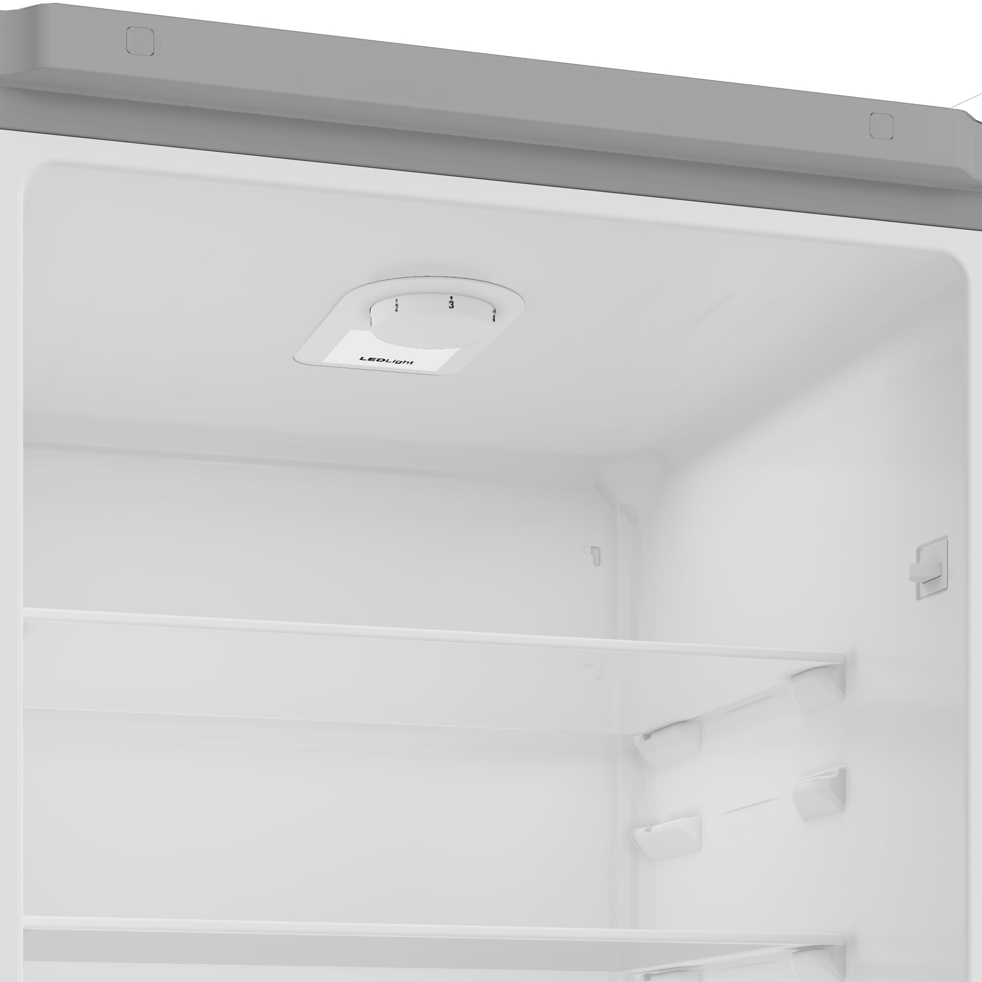 BLASTIVO™ | Réfrigérateur Congélateur Bas 291L — MinFrost, Dégivrage Auto, Argenté