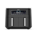 BLASTIVO™ | Air Fryer Dual Zone 7.6L 2400W — 2 Zones Indépendantes, Noir