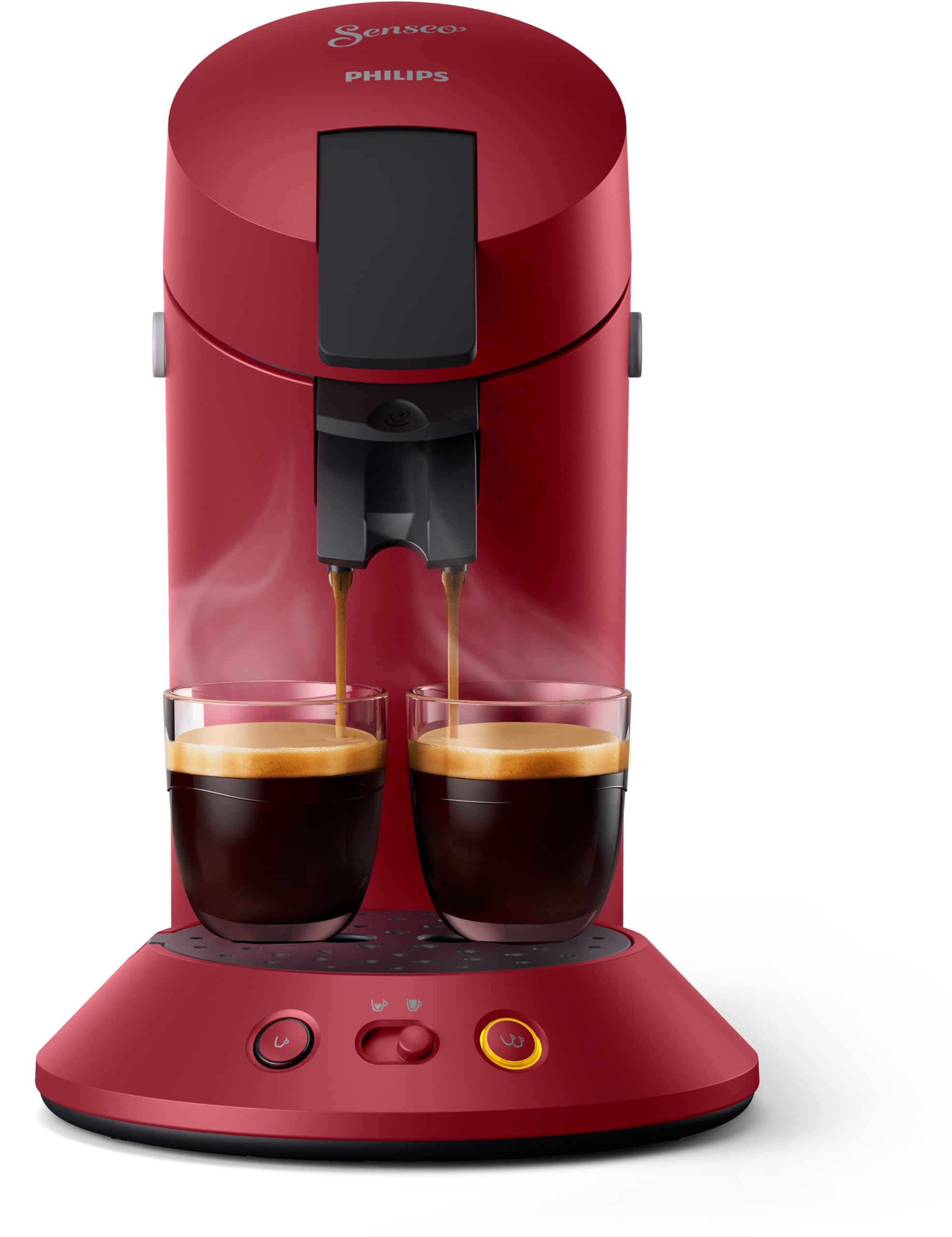 BLASTIVO™ | Senseo Original Plus — Machine à Dosettes Écoresponsable, Rouge