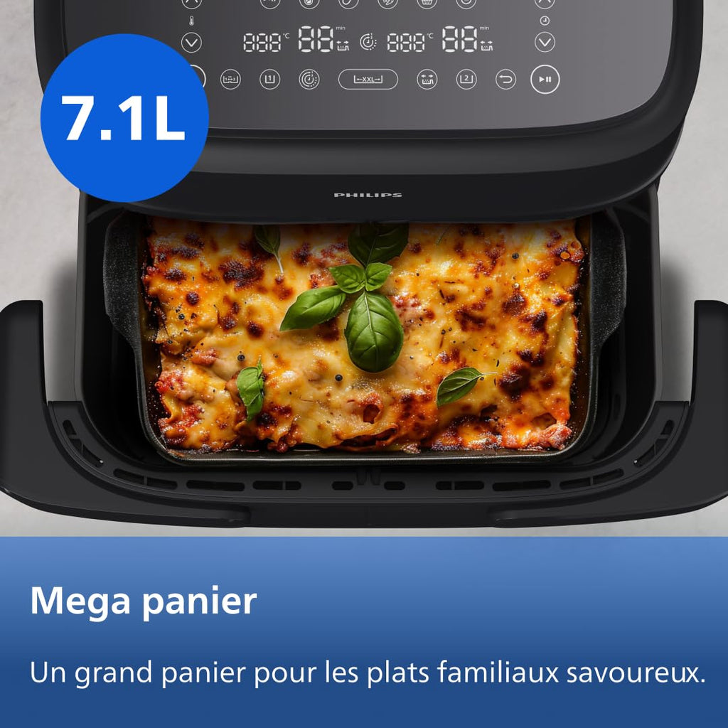 BLASTIVO™ | Air Fryer Série 1000 — Double Panier 7.1L, 10 Modes, RapidAir