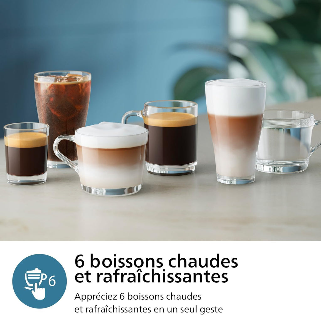 BLASTIVO™ | Expresso Broyeur Série 3300 — 6 Boissons avec LatteGo