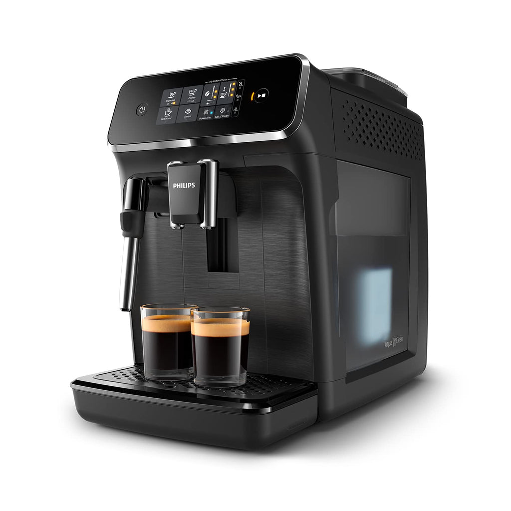 BLASTIVO™ | Expresso Broyeur Série 2200 — Machine à Café Automatique, Noir Mat