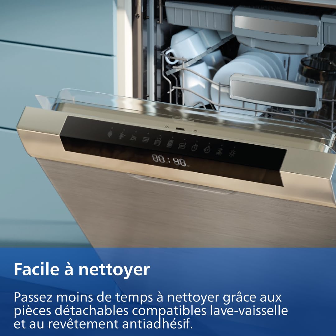 BLASTIVO™ | Air Fryer Série 1000 — Double Panier 7.1L, 10 Modes, RapidAir