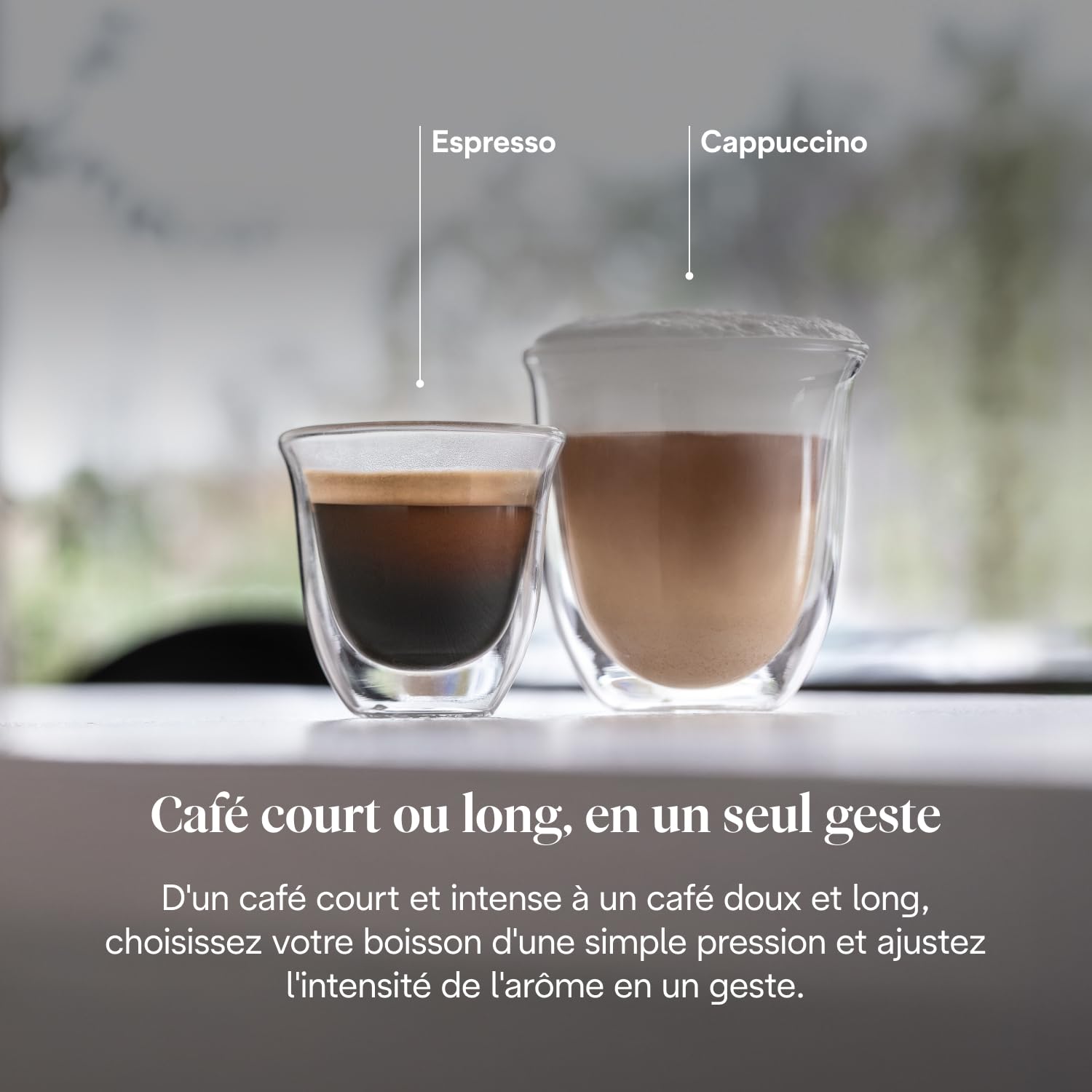 BLASTIVO™ | Magnifica S Perfetto — Machine à Café Automatique avec Mousseur à Lait, Noir