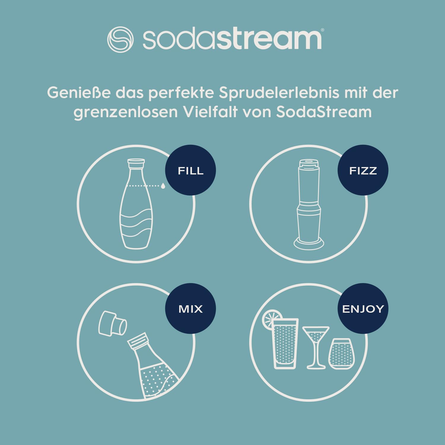 BLASTIVO™ | Crystal 3.0 — Machine à Gazéifier avec 2 Carafes en Verre, Titane