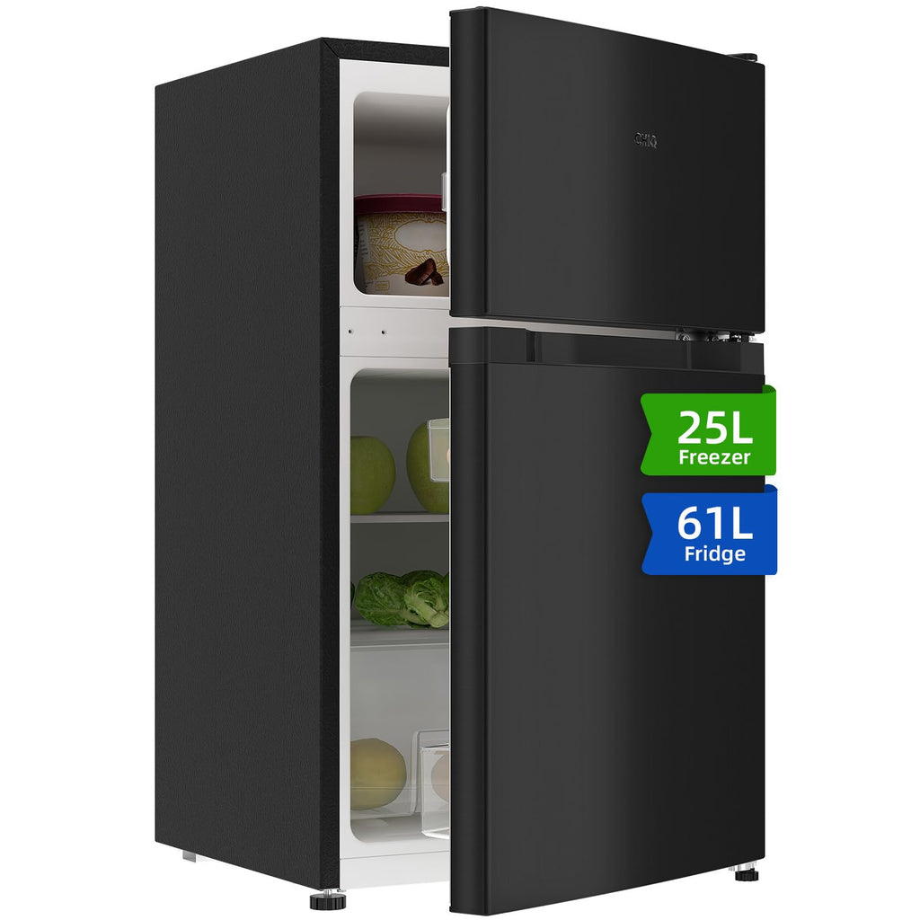 BLASTIVO™ | Mini Réfrigérateur Congélateur 86L — Congélateur 4 Étoiles, Noir