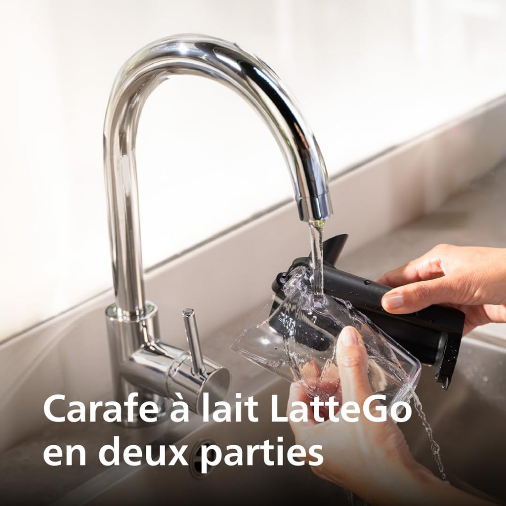 BLASTIVO™ | Expresso Broyeur Série 5400 — 12 Boissons avec LatteGo, Noir