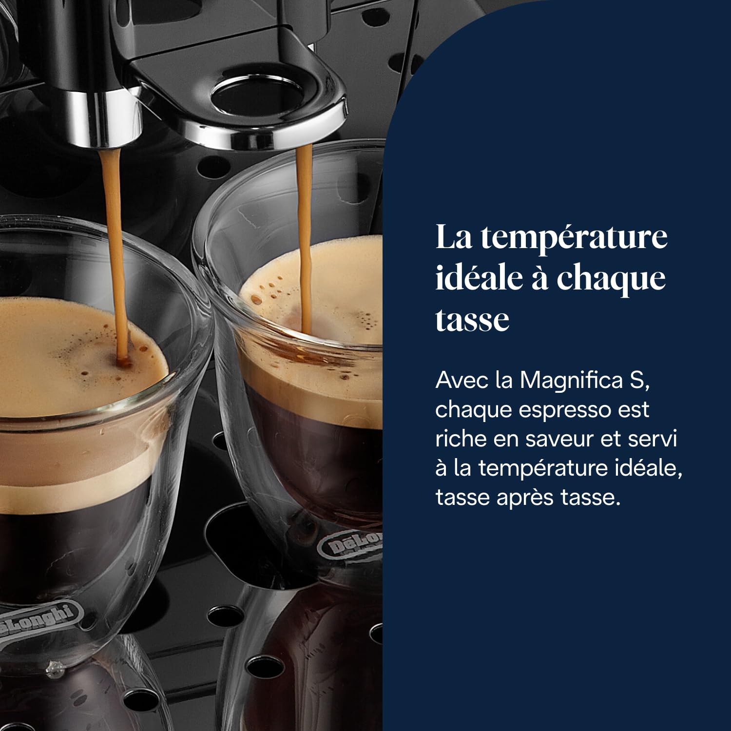 BLASTIVO™ | Magnifica S Perfetto — Machine à Café Automatique avec Mousseur à Lait, Noir