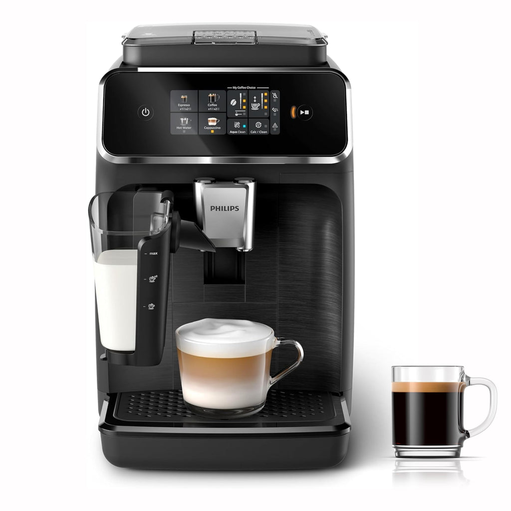 BLASTIVO™ | Expresso Broyeur Série 2300 — LatteGo, Noir Mat