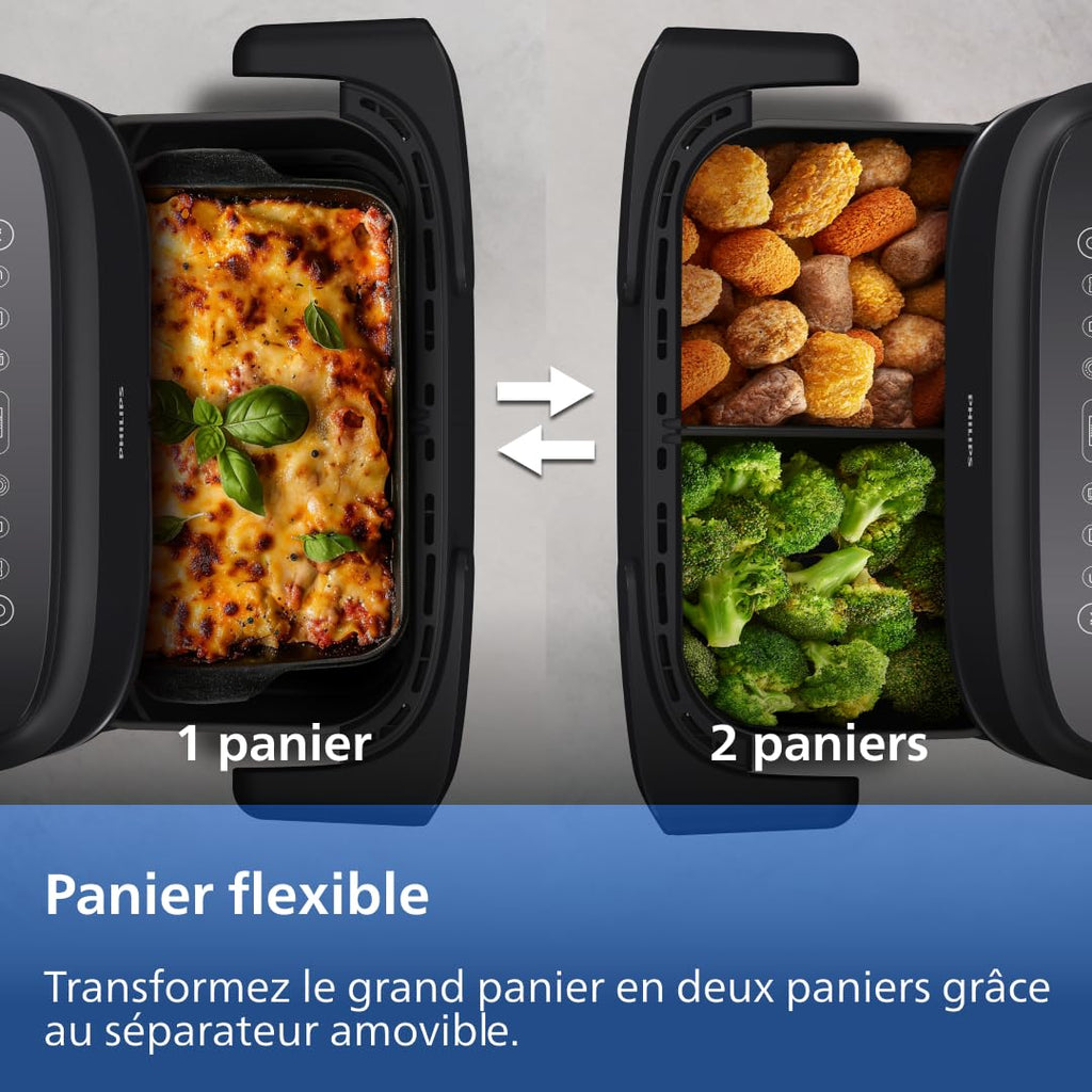 BLASTIVO™ | Air Fryer Série 1000 — Double Panier 7.1L, 10 Modes, RapidAir