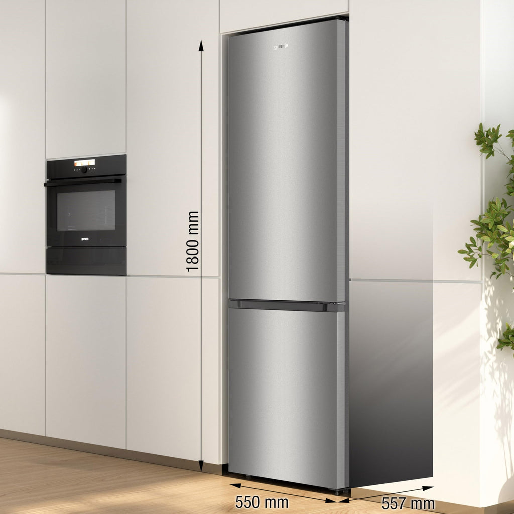 BLASTIVO™ | Réfrigérateur Congélateur 269L — CrispZone, LED, Argent
