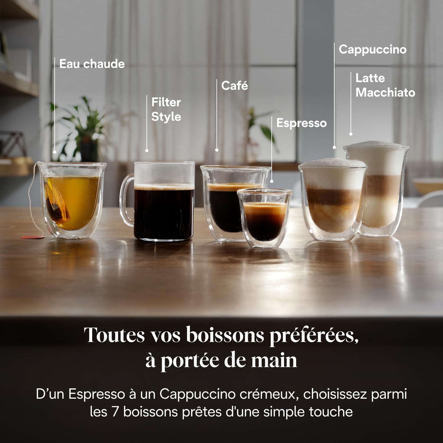 BLASTIVO™ | Magnifica Evo Perfetto — Machine à Café Automatique LatteCrema, Argent/Noir