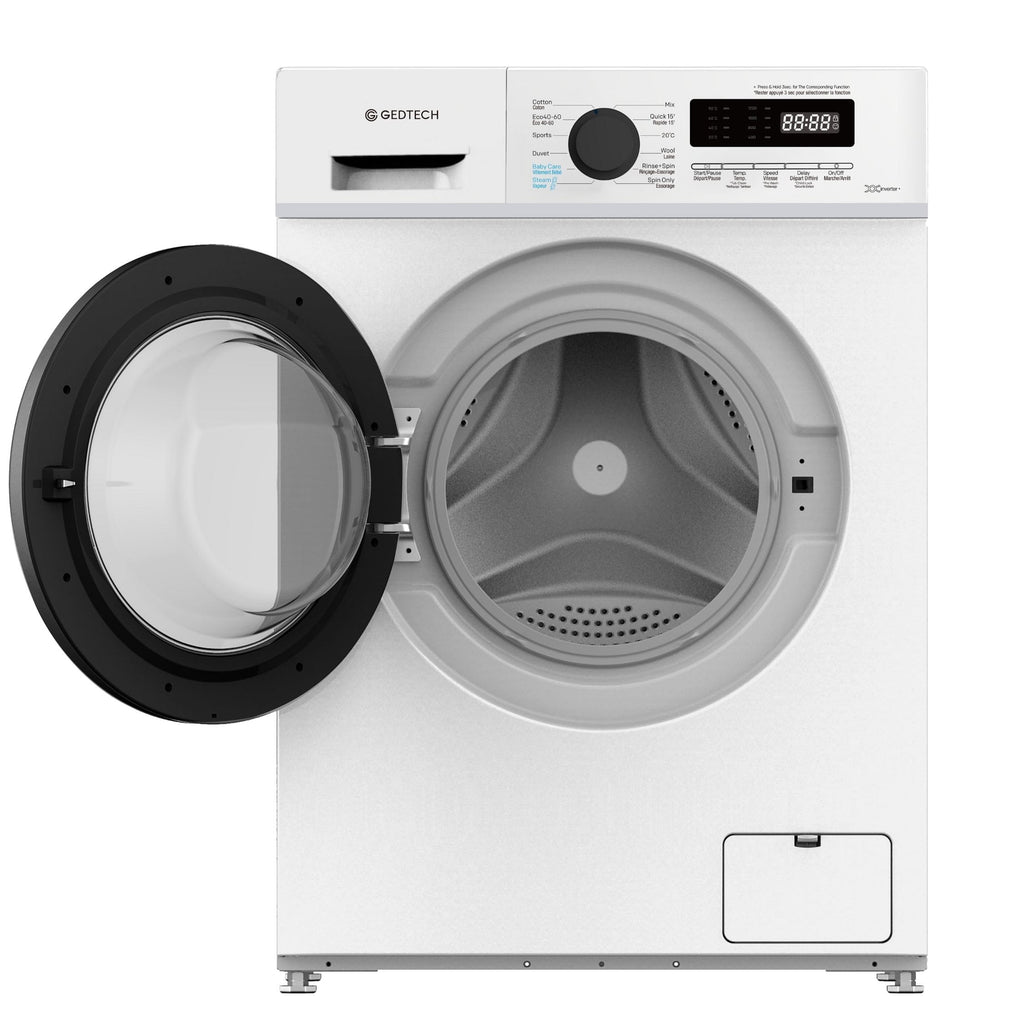 BLASTIVO™ | Lave-Linge Frontal 7kg — 1200 tr/mn, 16 Programmes, Blanc