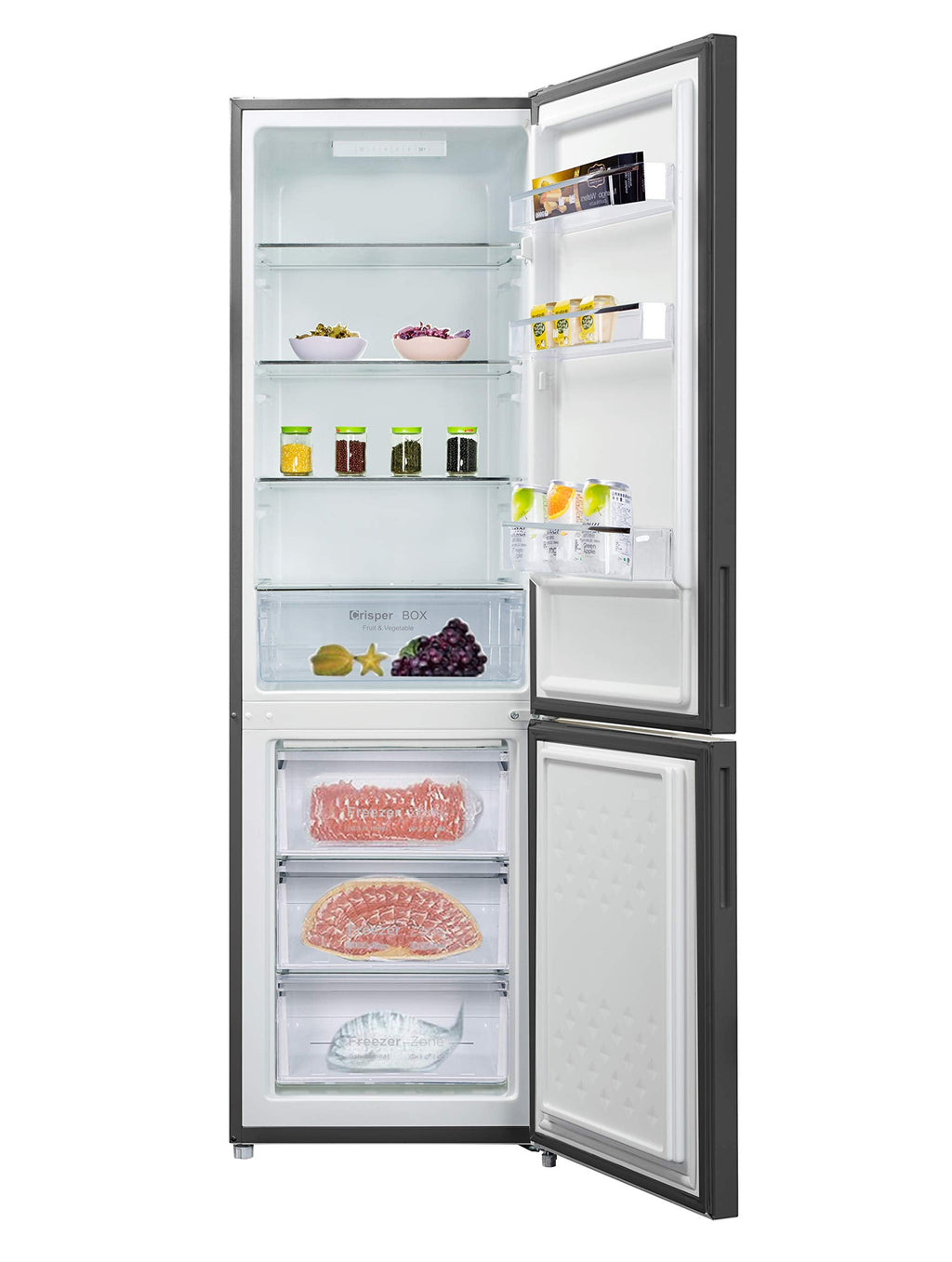 BLASTIVO™ | Réfrigérateur Congélateur Bas 262L — Low Frost, Inox, Garantie 12 ans
