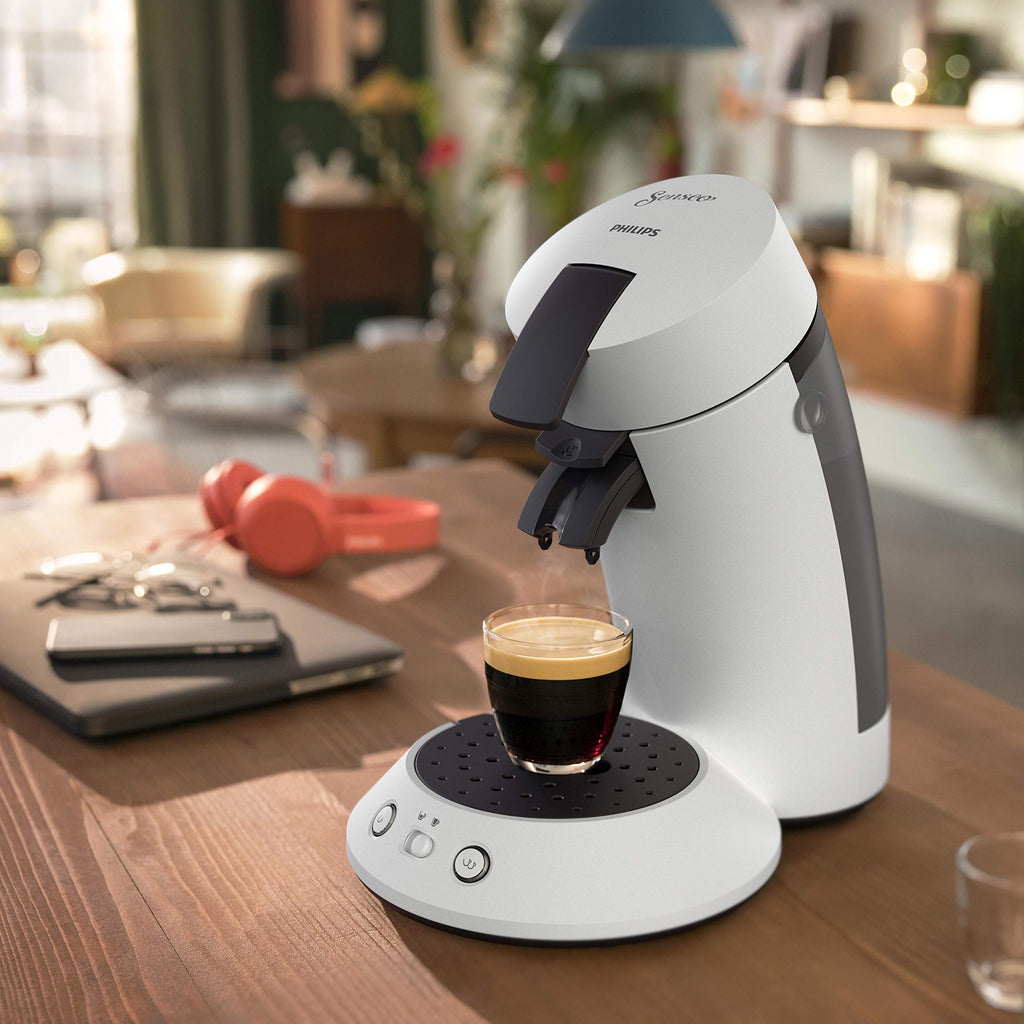 BLASTIVO™ | Senseo Original Plus — Machine à Dosettes, Blanche